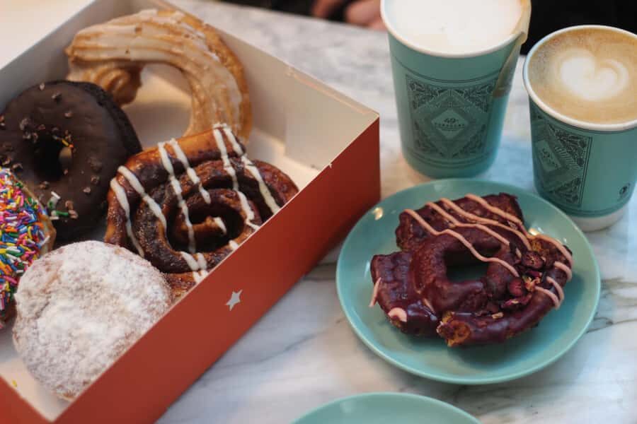 Downtown Vancouver Donut Adventure by Underground Donut Tour - Giovane Cafe: Italian and Austrian-inspired donuts with a twist