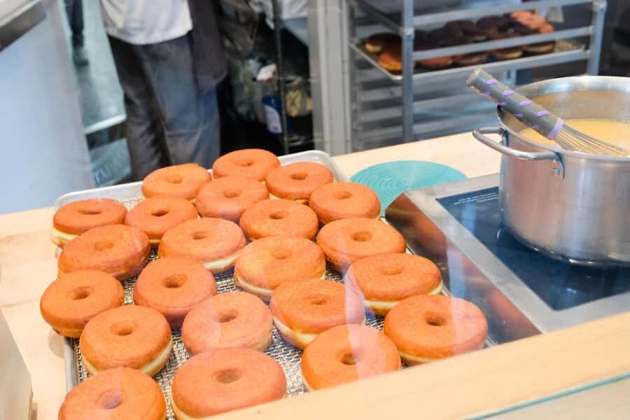 Downtown Vancouver Donut Adventure by Underground Donut Tour - Breka Bakery: a classic Vancouver donut staple