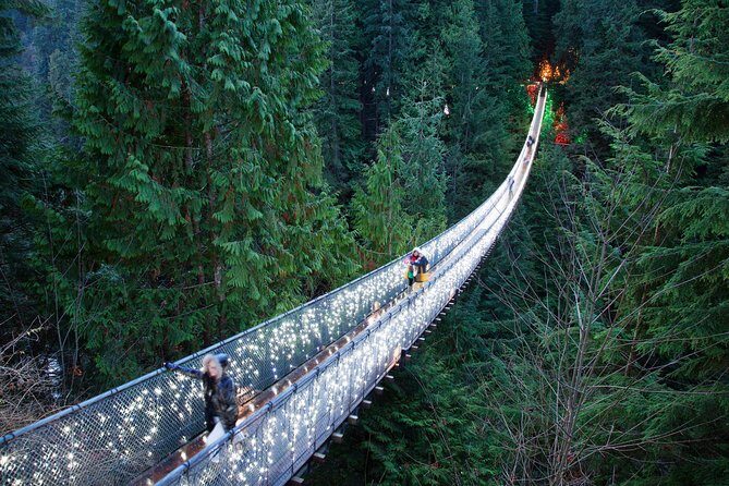 Explore Vancouver City & Capilano Suspension Bridge Canyon Lights - Stanley Park in 20 Minutes: Totems at Brockton Point