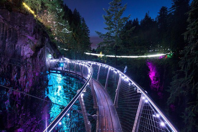 Explore Vancouver City & Capilano Suspension Bridge Canyon Lights - Price and Value at $135.80: What You’re Getting for the Money