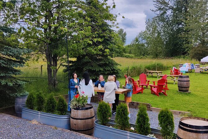 Fraser Valley & White Rock Premium Public Wine Tour - Lunch, charcuterie, and how the food changes the day