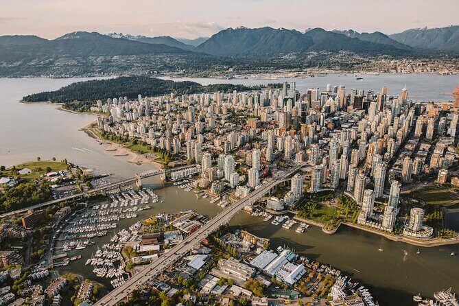 Helicopter Tour of Vancouver City (Depart SKY Hangar) - What you actually see from the helicopter: downtown, water, and the port area