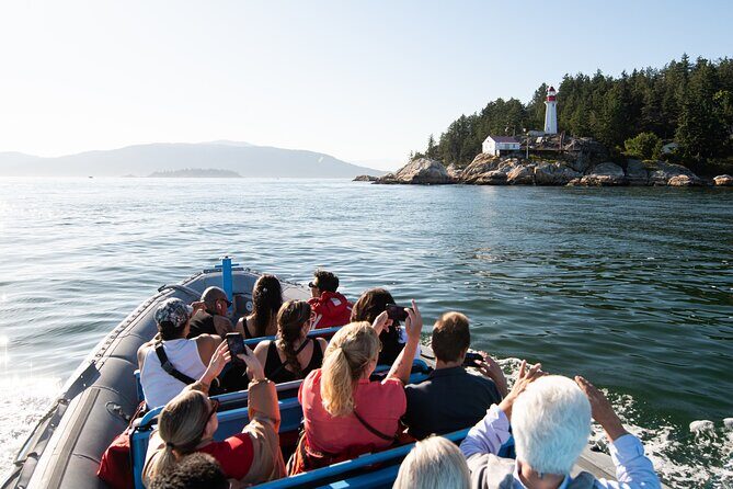 UNESCO Biosphere and Bowen Island Boat Tour with Island Visit - False Creek and English Bay: the city-to-coast setup