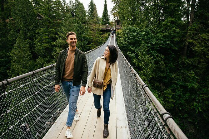 Vancouver and Capilano Suspension Bridge, a Soft Adventure Tour - Granville Island: market snacks, crafts, and an easy change of pace