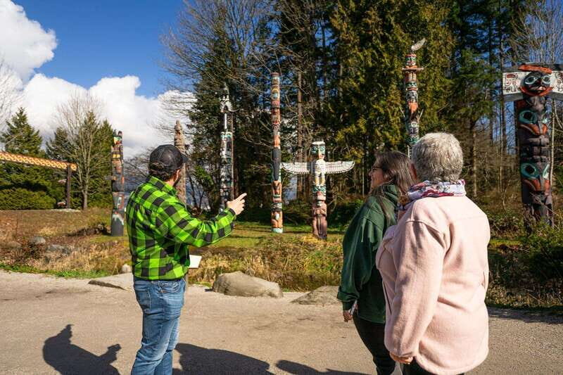 Vancouver: City Sightseeing Bus & Boat Tour - Jack Poole Plaza to Stanley Park totem poles: where the day gets scenic