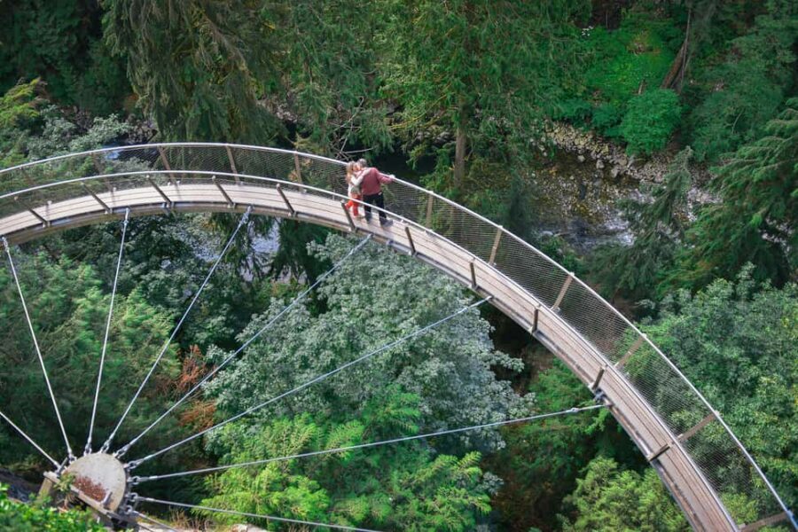 Vancouver Highlights: Capilano Bridge & Granville Island - Canada Place, Coal Harbour, and downtown architecture you’ll recognize fast