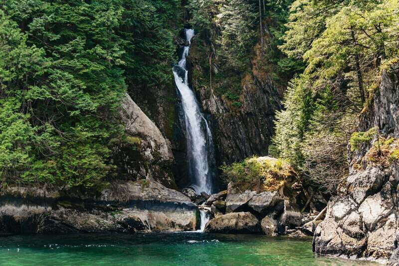 Vancouver: Indian Arm and Granite Falls Zodiac Boat Tour - Under the Lion’s Gate Bridge: North Shore views and shipping reality