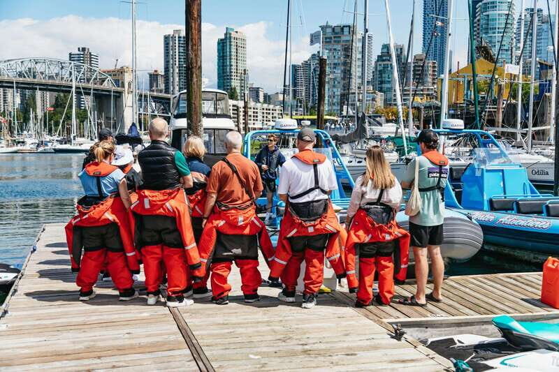 Vancouver: Indian Arm and Granite Falls Zodiac Boat Tour - Suits, sea conditions, and who should think twice