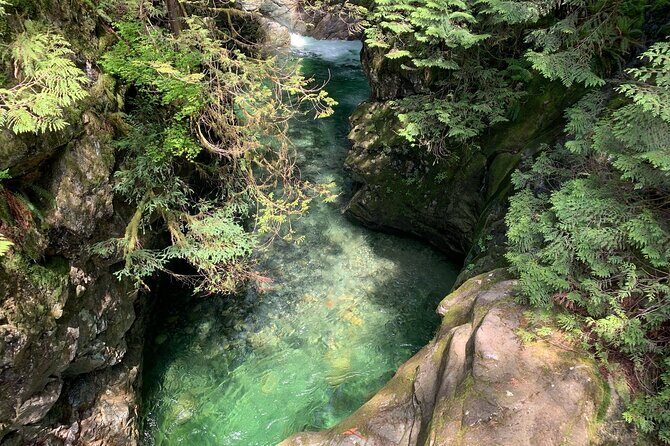 Vancouver Rainforest Hike with Waterfalls, Suspension Bridge, Old Growth Forest - Lions Gate Bridge: a landmark moment without turning it into a city tour