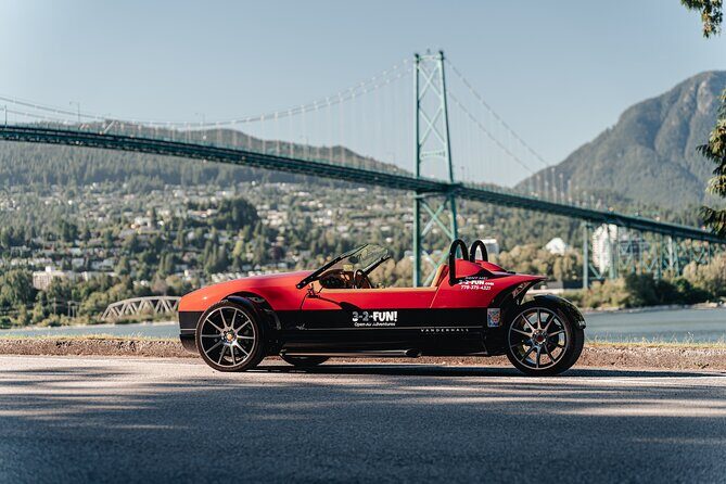 Vancouver Signature Highlights Open Air Roadster Tour - Roadster reality: driving, controls, and why your playlist matters
