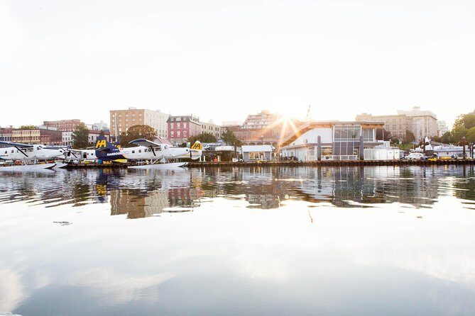 Vancouver-Victoria Day Trip by Seaplane + Whale Watching by Boat - Harbour Air in downtown Vancouver: quick check-in, big payoff
