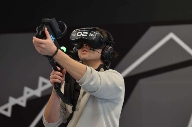 Vancouver: Virtual Reality by Zero Latency - Outbreak - Your 45 minutes: briefing, 30 minutes in-game, and the debrief area
