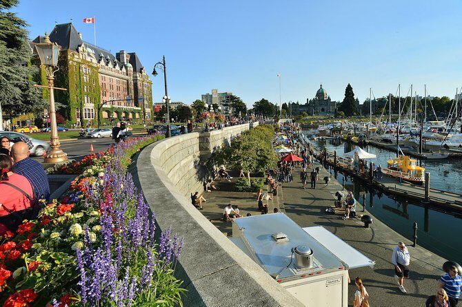 Victoria & Butchart Gardens Tour with Ferry from Vancouver - Victoria Inner Harbour and Chinatown: Using Your Two-Hour Window Well